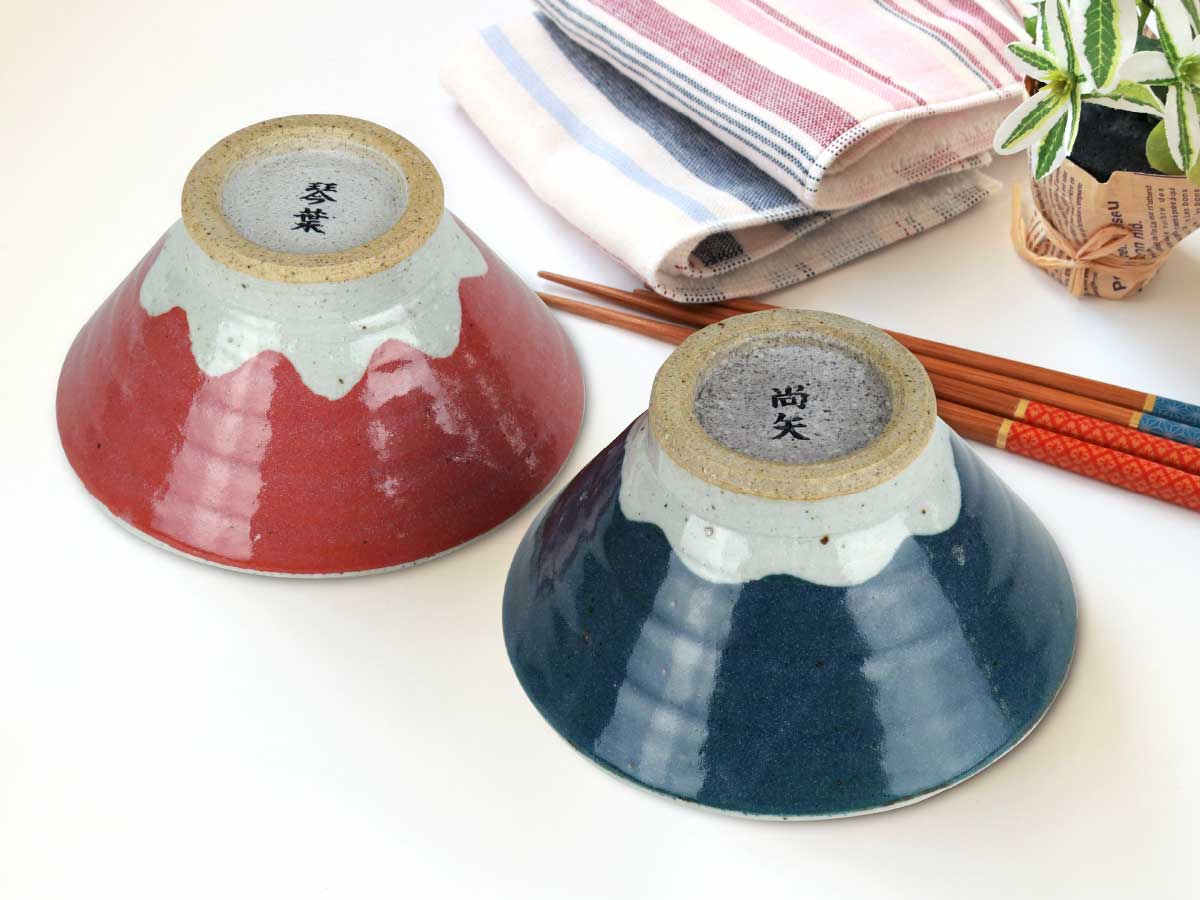 【和ごころ】飾れる富士山のお茶碗の写真